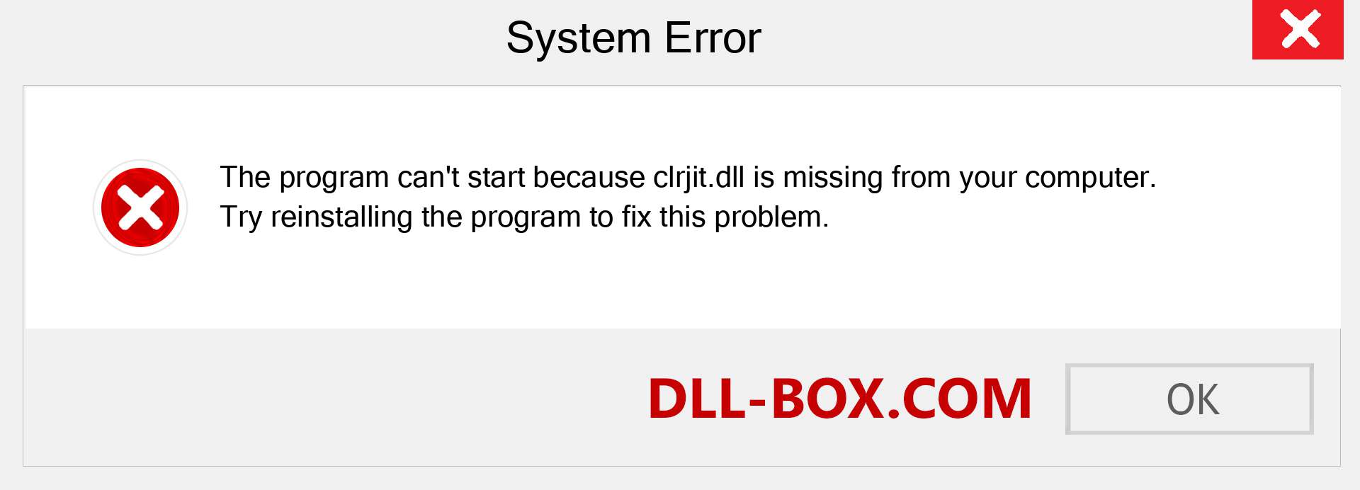  clrjit.dll file is missing?. Download for Windows 7, 8, 10 - Fix  clrjit dll Missing Error on Windows, photos, images