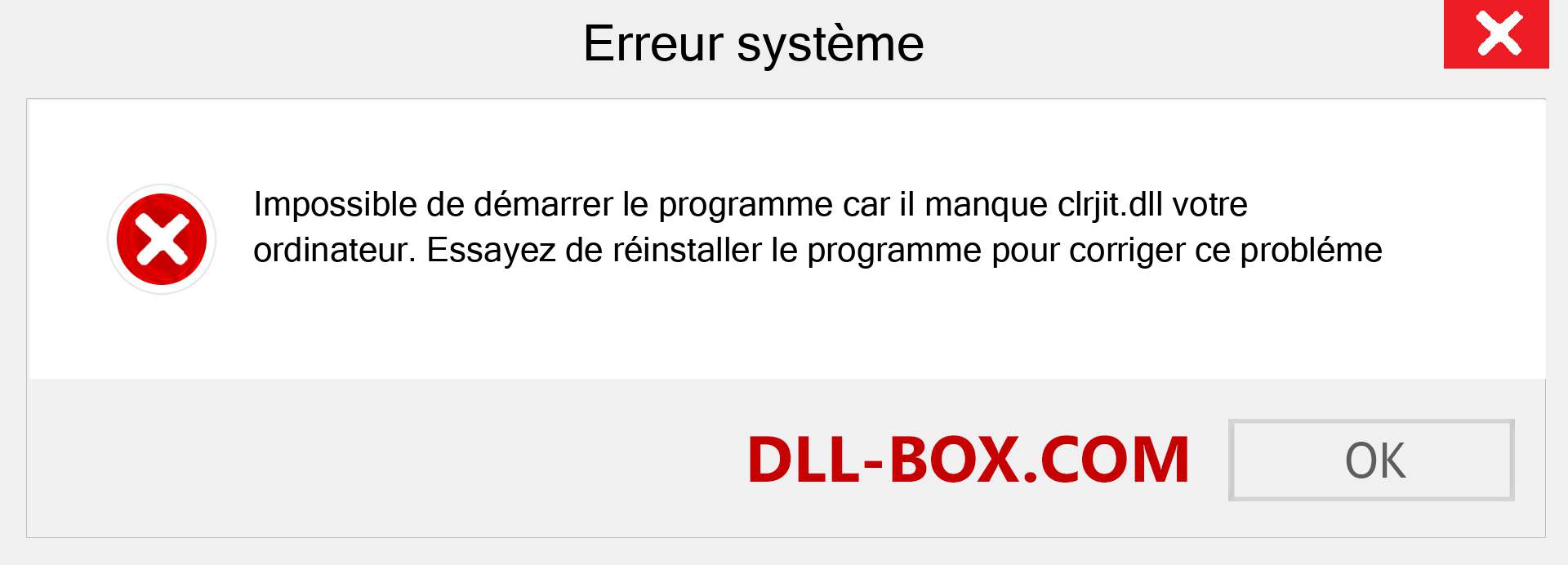 Le fichier clrjit.dll est manquant ?. Télécharger pour Windows 7, 8, 10 - Correction de l'erreur manquante clrjit dll sur Windows, photos, images